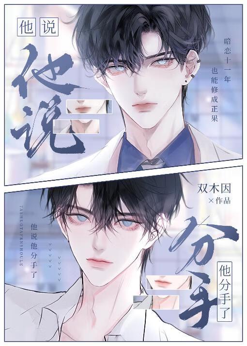他说他分手了