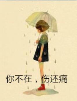 你不在,伤还痛
