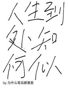 人生到处知何似gb