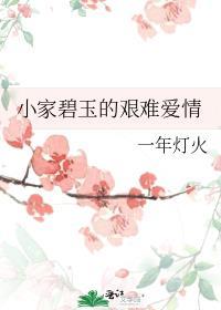 小家碧玉的艰难爱情