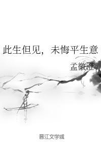 此生但见,未悔平生意