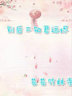 别后不知君远烬