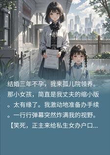 领养现场撞上老公的私生女,弹幕狂刷:原配上门送户口