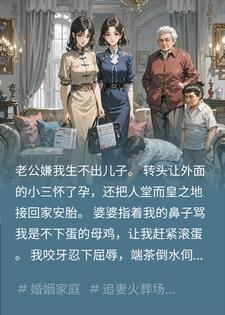 死精老公嫌我不下蛋,我笑接亲儿子夺千万家产